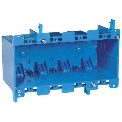 junction box 4 gang plastic|shallow 4 gang electrical box.